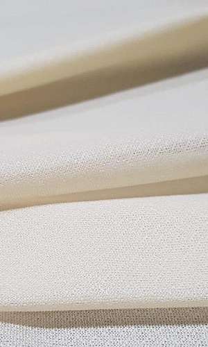 Entretela para tecidos finos	 Entretela para tecidos finos